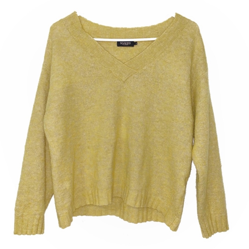 Soaked in Luxury V-Neck Jumper Sweater